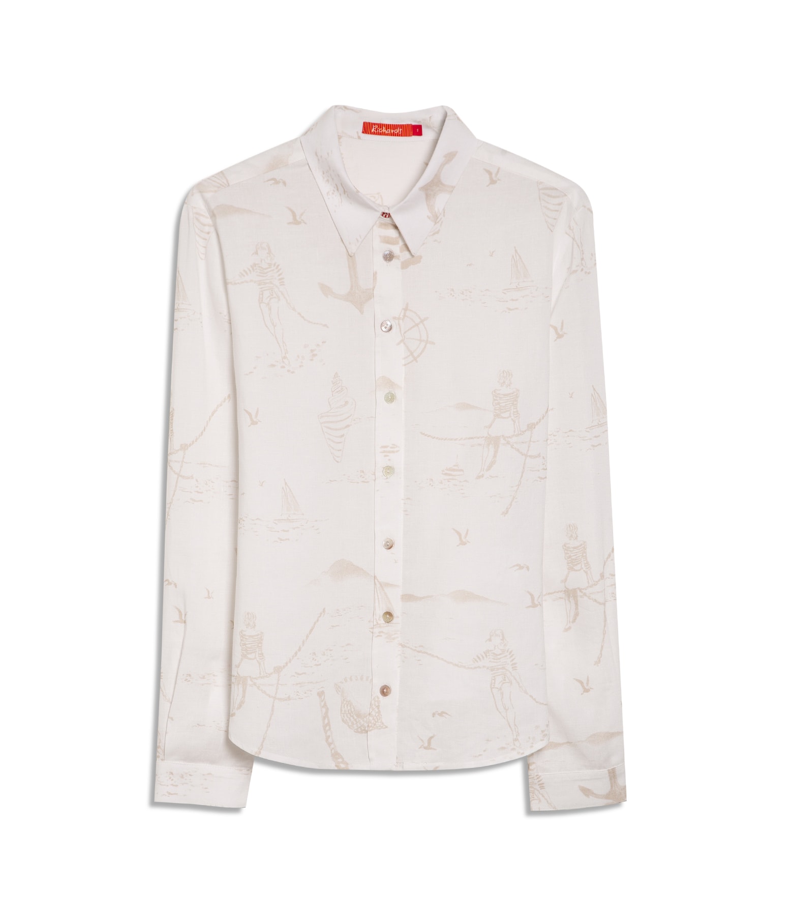 Camisa Sardênia Sailor Linho Areia