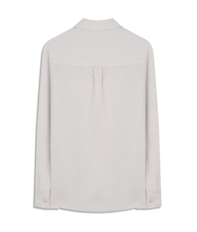 Camisa Linho Classic Areia