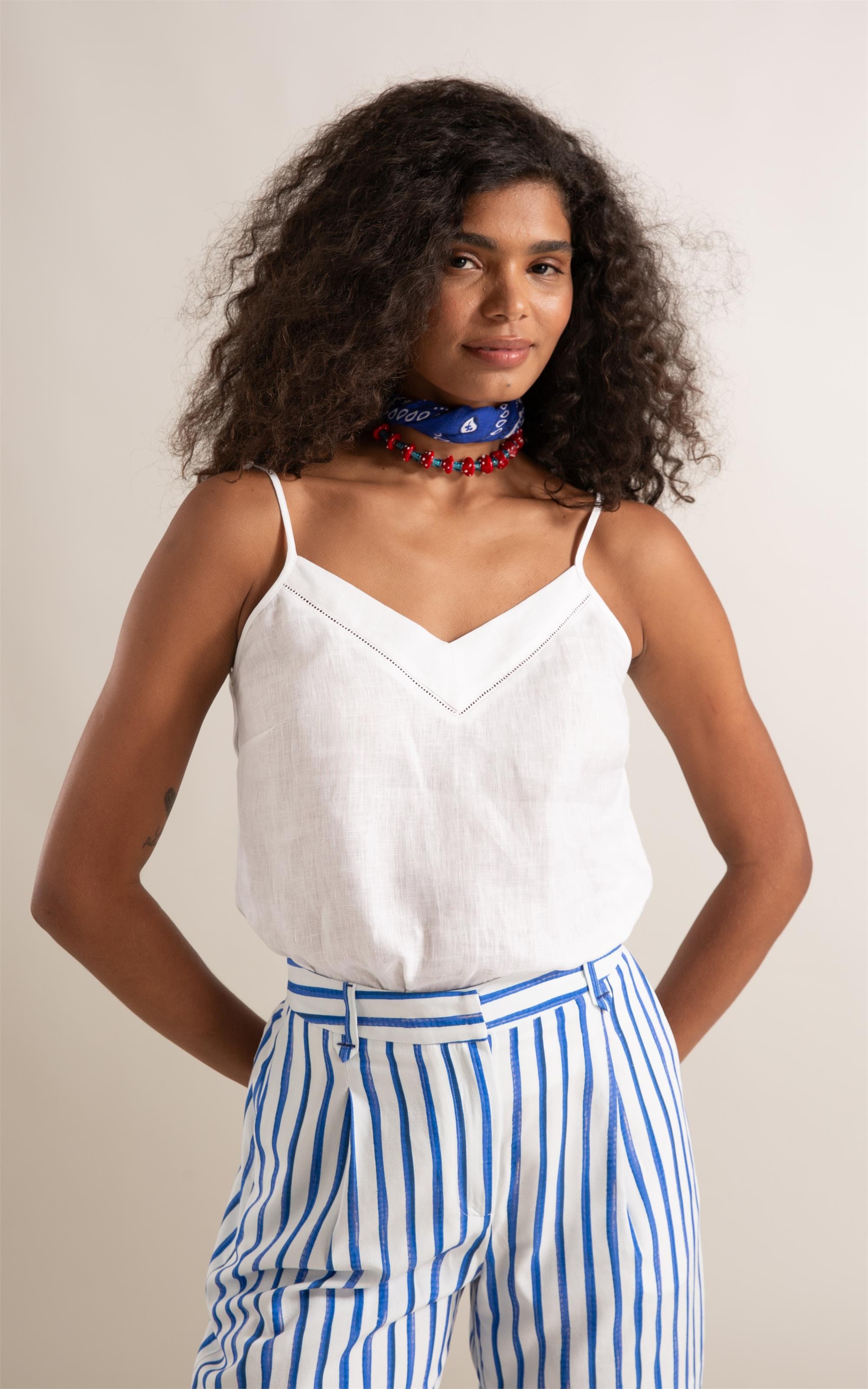 Regata Vero Puro Linho Branco