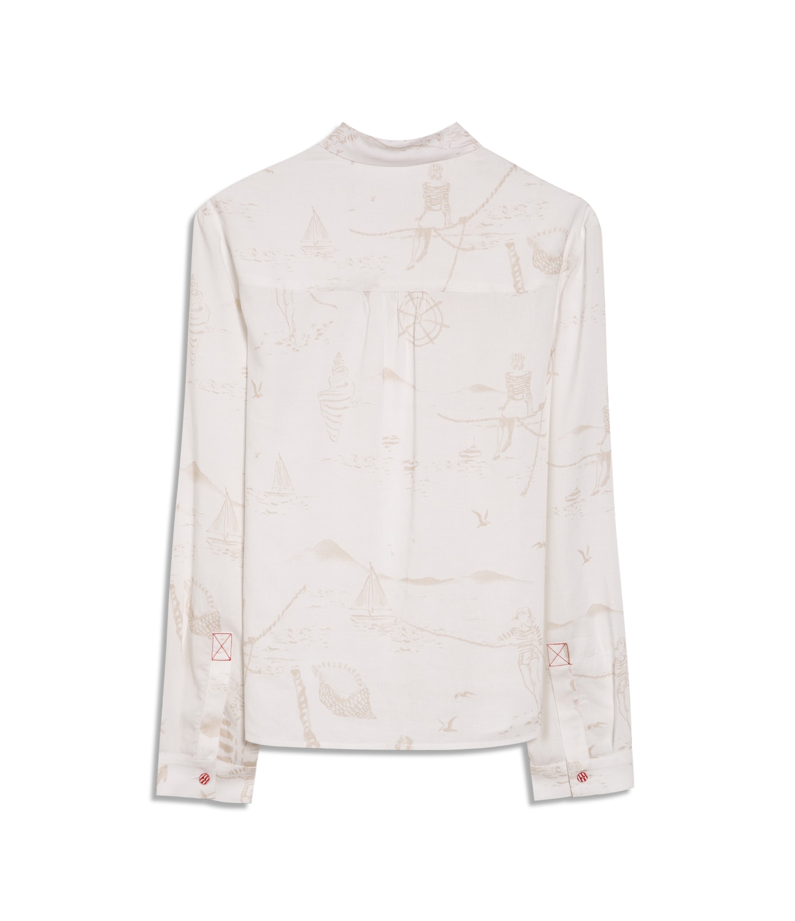 Camisa Sardênia Sailor Linho Areia