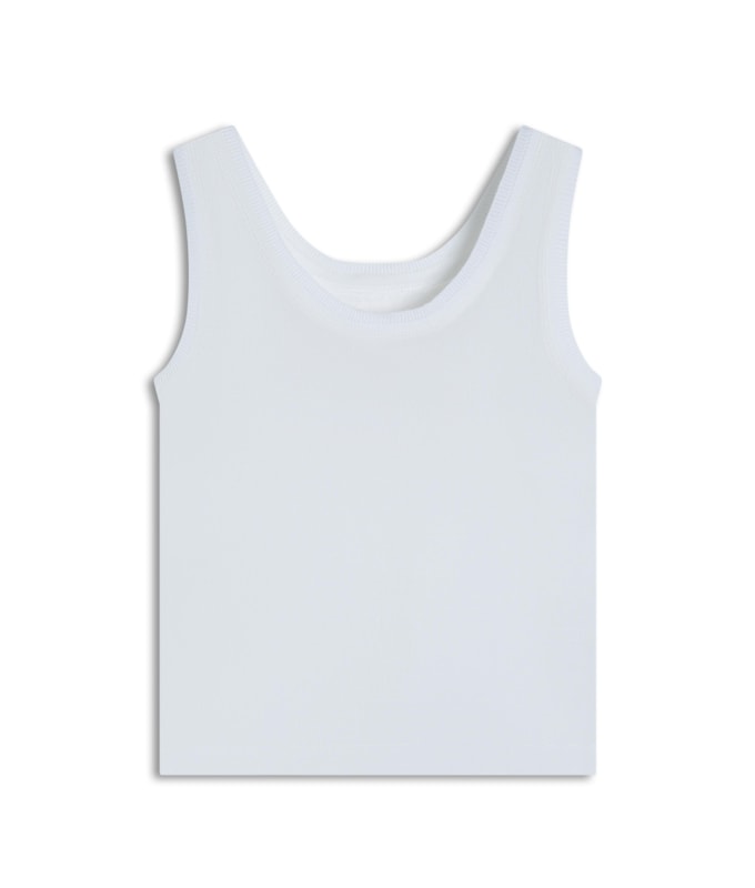 Regata Puro Linho Lona Branco