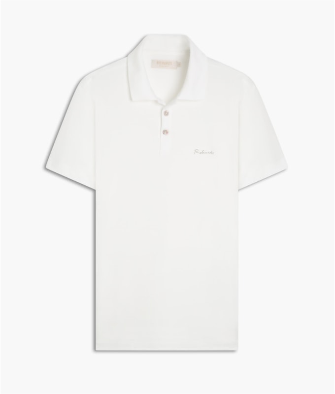 Polo Casual Pima Mc Branco