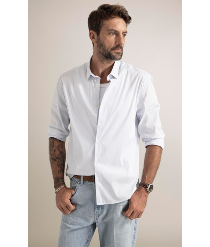 Camisa Tech Blend Nascente Branco