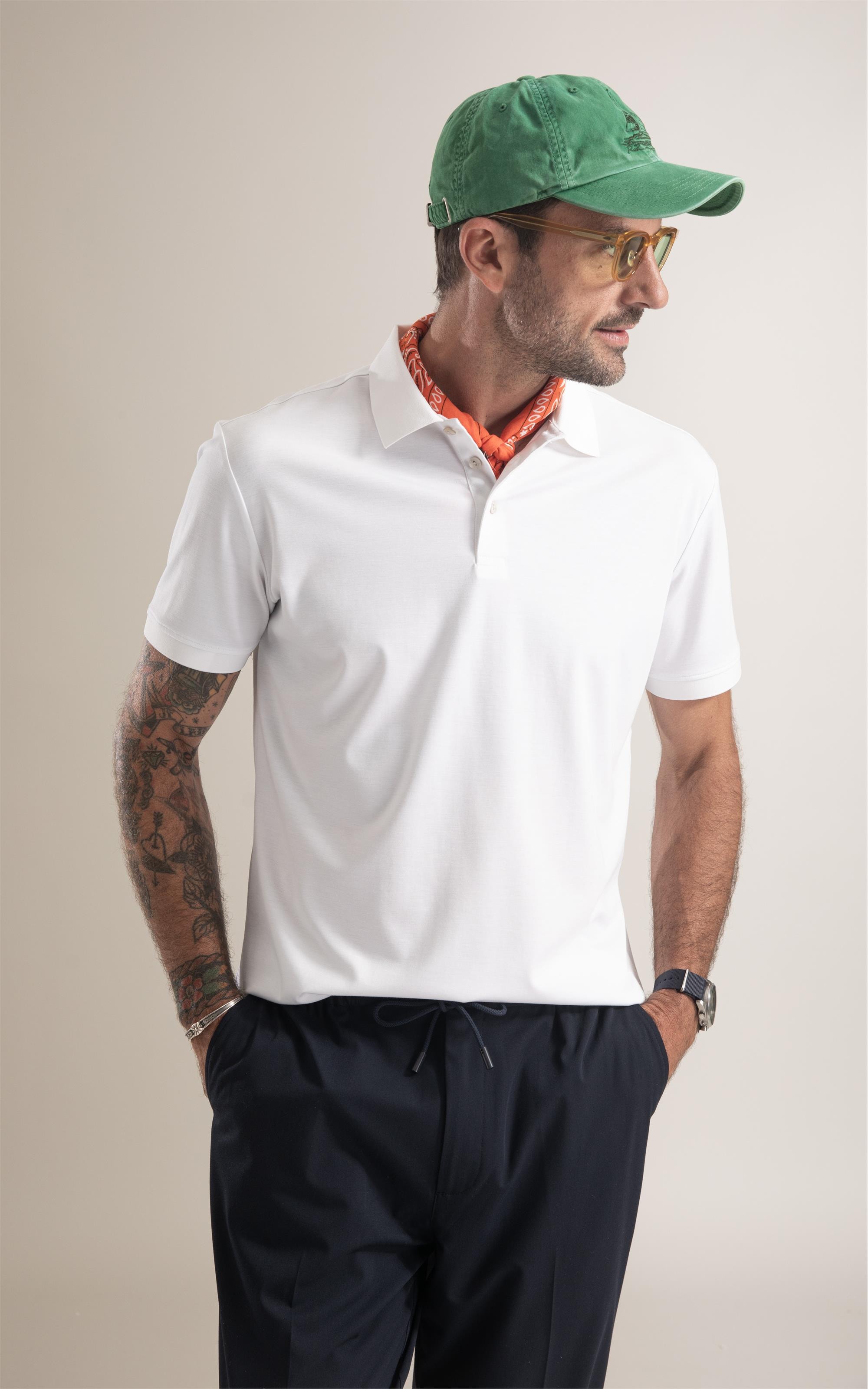 Polo Tech Visylon Branco
